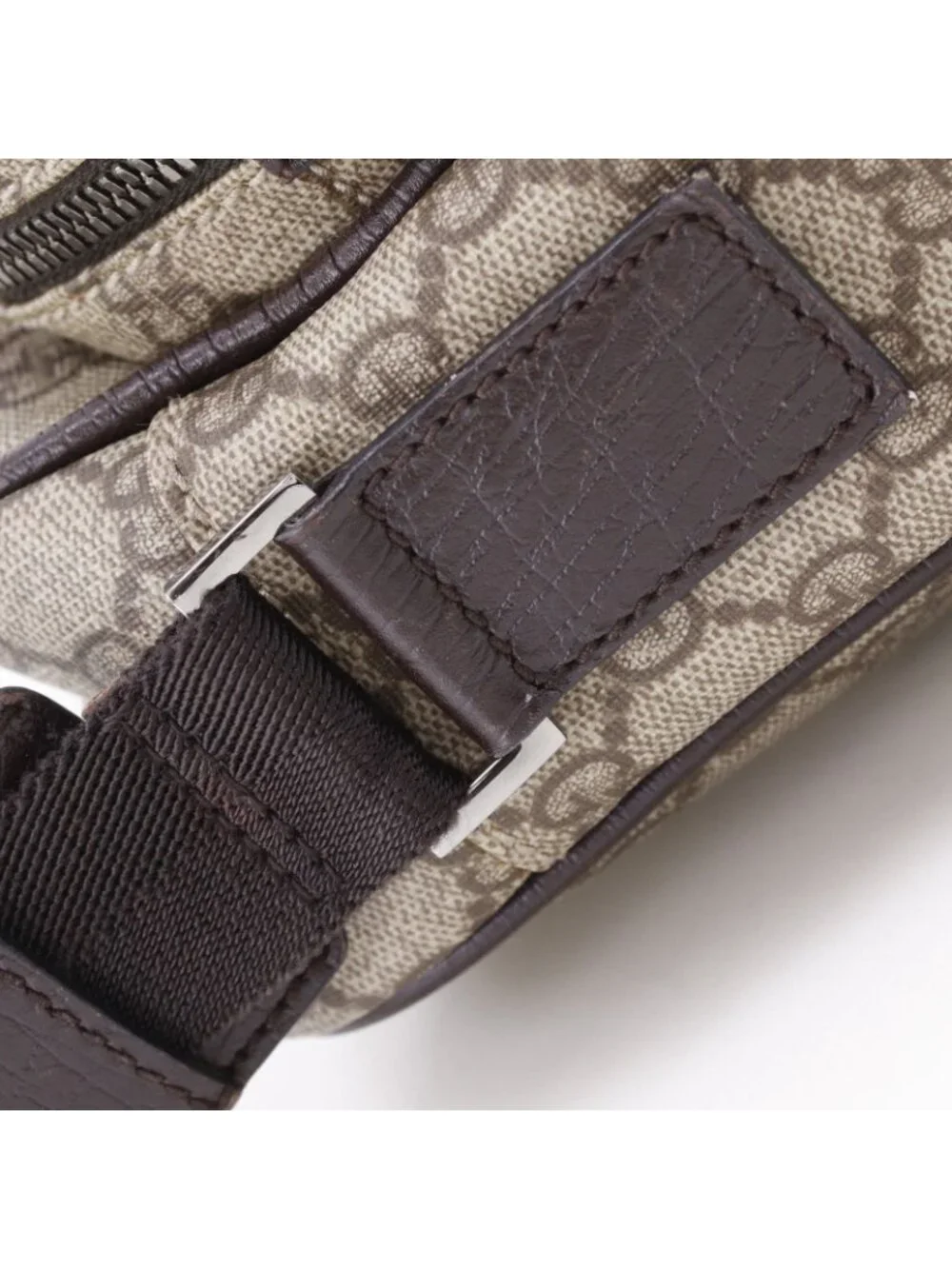 Gucci GG Supreme Canvas Brown Shoulder Bag